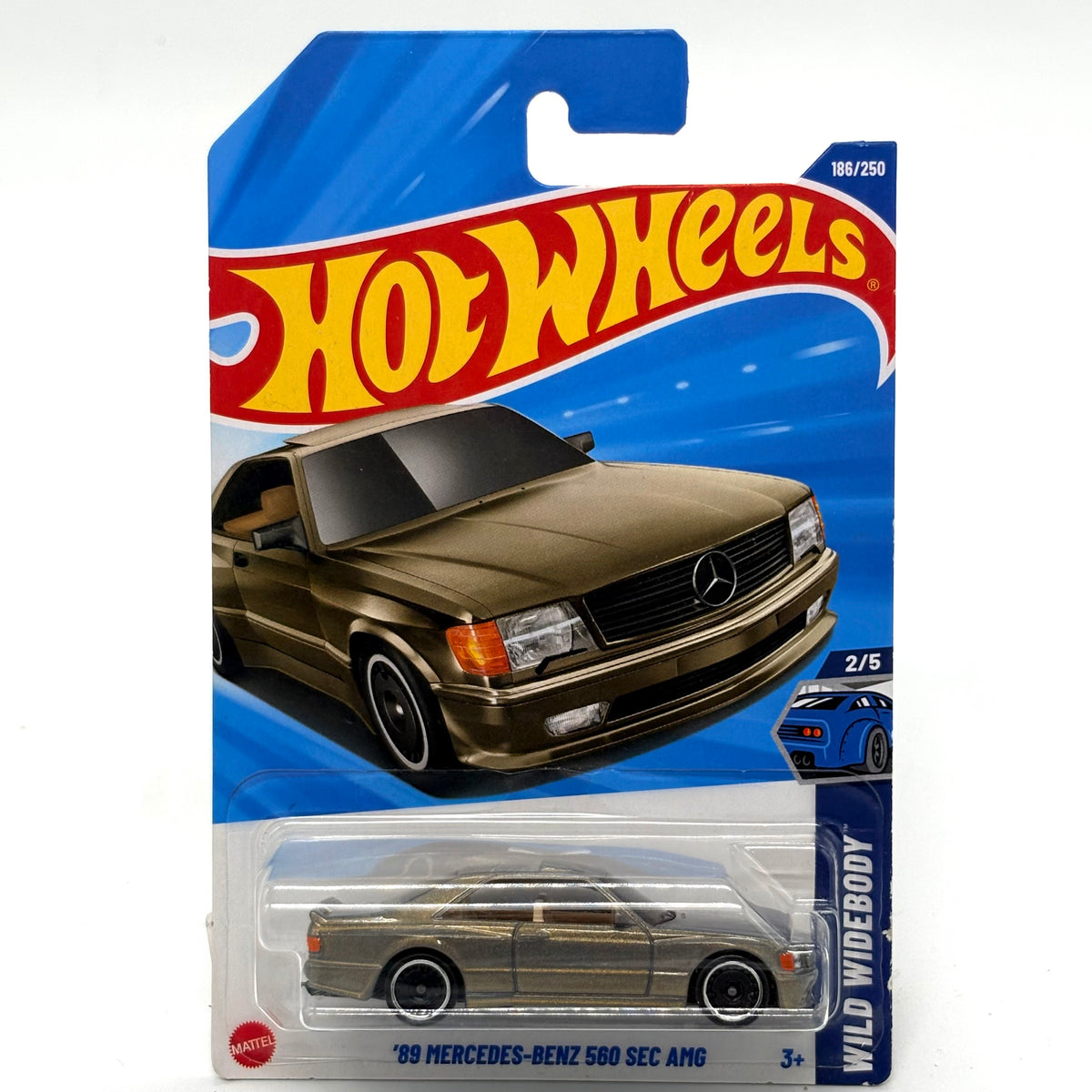 Hot Wheels Basic Mainline Car '89 Mercedes-Benz 560 SEC AMG