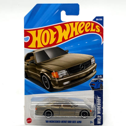 Hot Wheels Basic Mainline Car '89 Mercedes-Benz 560 SEC AMG