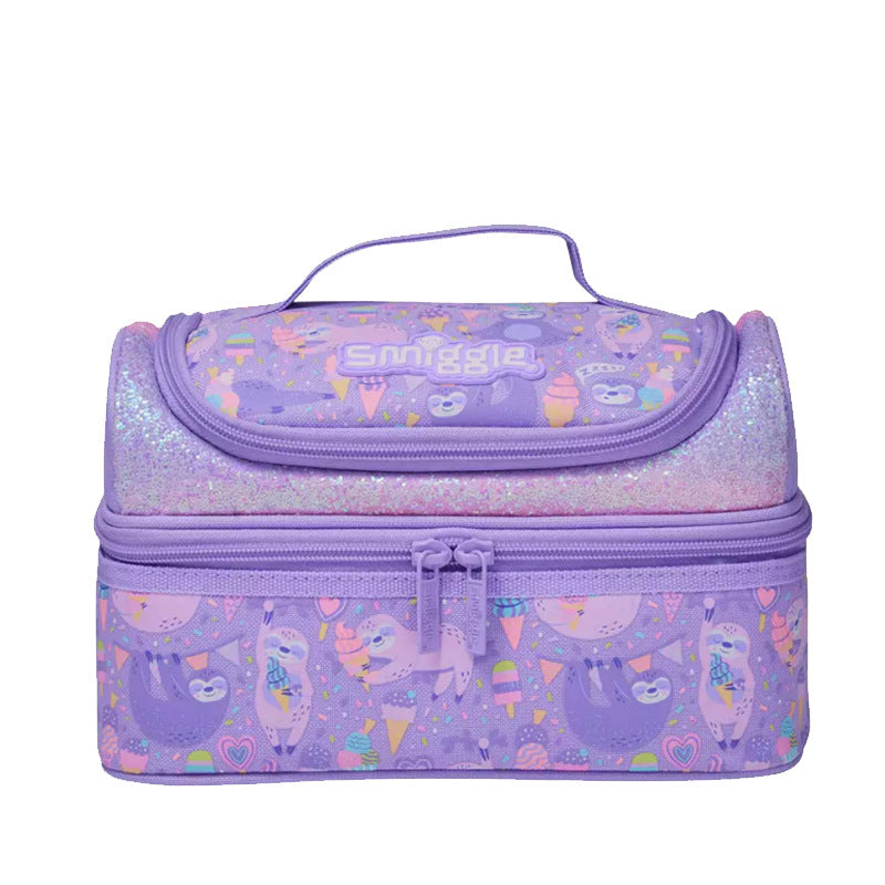 Smiggle Insulated Double Compartment Lunch Bags
