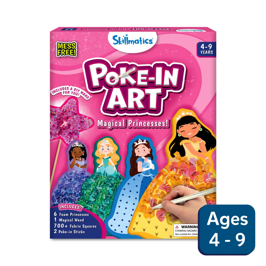 Skillmatics Poke-In Art Magical Princesses