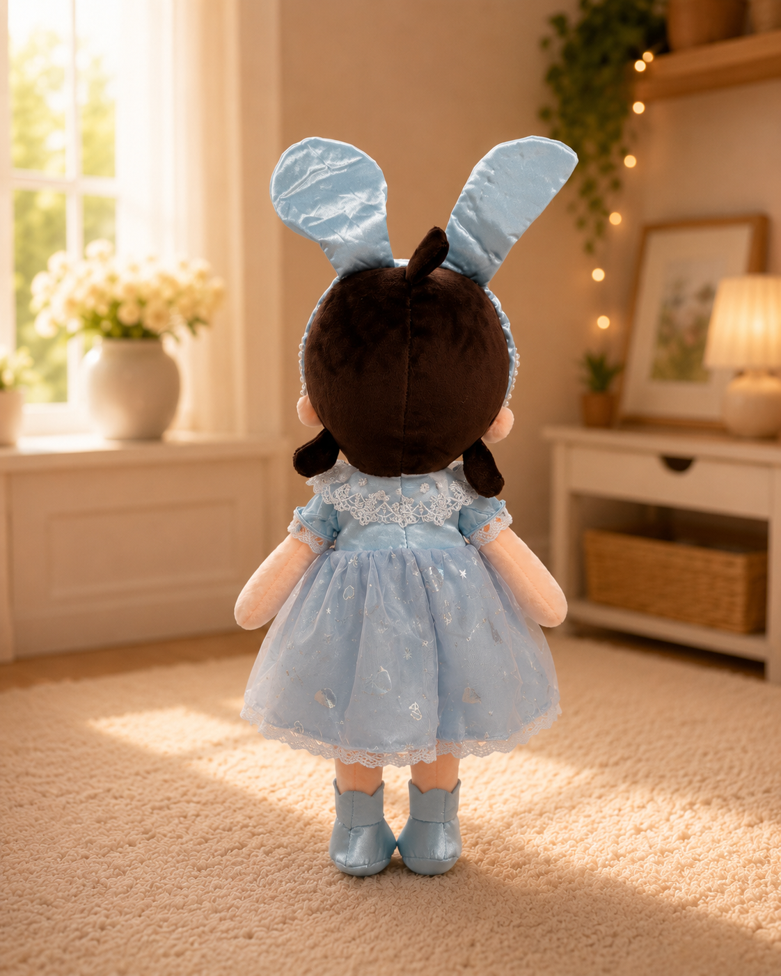 Bunny Ear Princess Doll Plush Toy 45cm