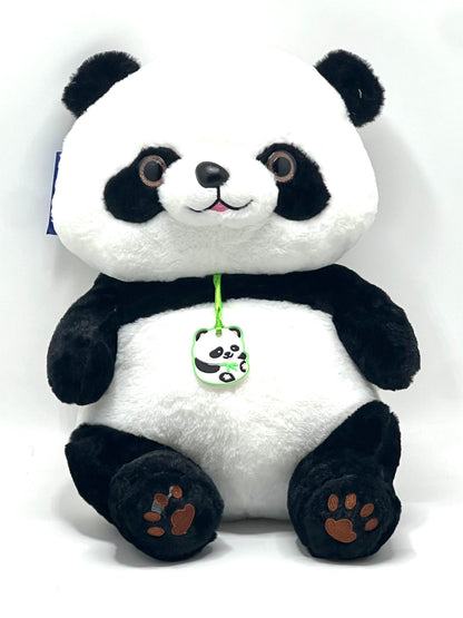 Panda Soft Plush Stuffed Toy with Blanket & Charm — 45 cm