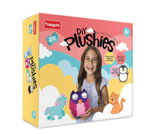 Handycrafts Funskool Diy Plushies , Soft Toy Maker, Make Your Own Stuffed Animal , Art And Craft Kit, Diy Kit, Ages 5 And Above, Multicolour