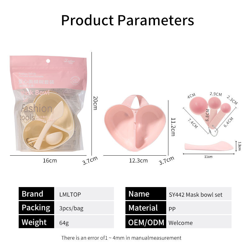 Facial Mask Mixing Bowl Kit