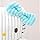 Storescent Soft Toys for Kids - Stuffed Animal Plush Soft Toy for Boys & Girls | Plushie Toy - Hellokitty Blue-25cm