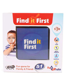 Find It First Premium 5-in-1 Family Card Game - 57 Cards