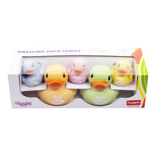 Funskool Giggles Dazzling Duck Family Squeakers , Multicolor Duck Squeakers,Ages : 6 Months, Natural squeaking Sound, Pack of 5, Infant Toys