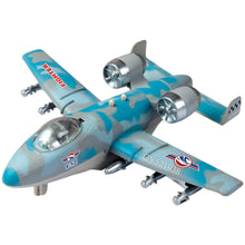 Die-Cast Military Fighter Jet with Light & Sound
