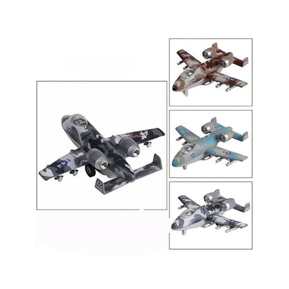 Die-Cast Military Fighter Jet with Light & Sound
