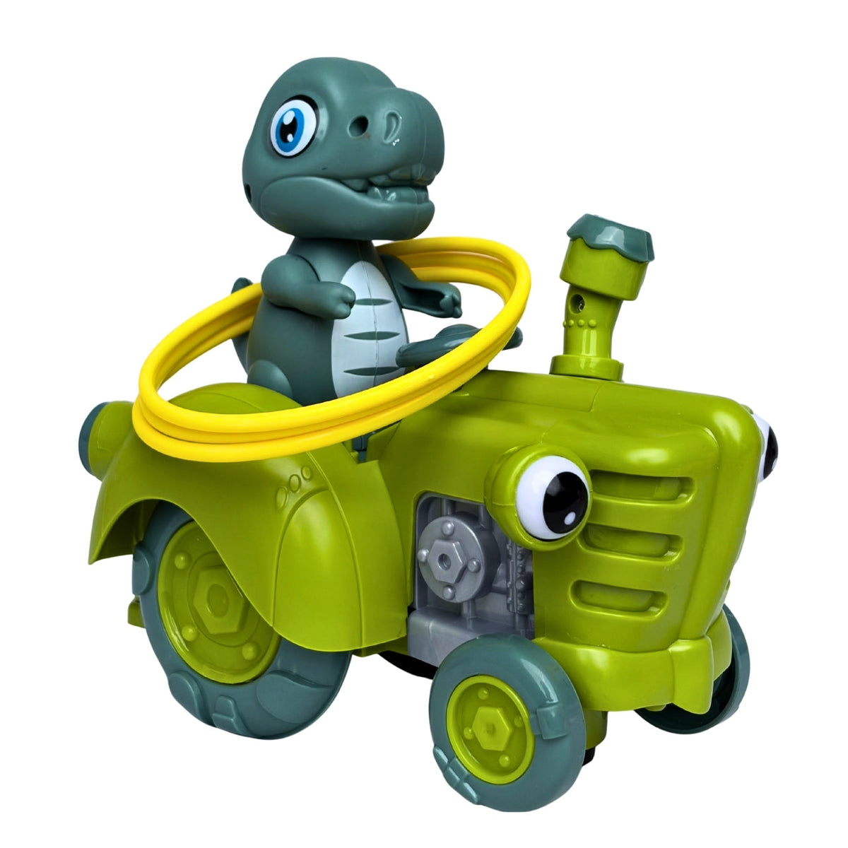 Dino Tractor Ring Toss Toy