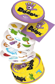 Asmodee Kid's Dobble, Visual Perception Card Game (Multicolour, Ages 6 and Above, 2 to8 Players)