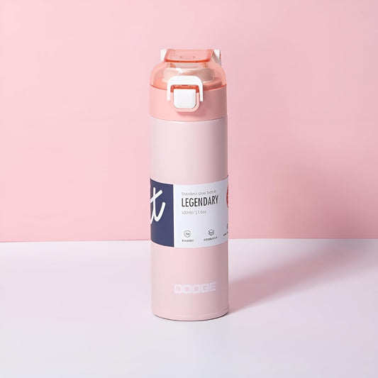 THE VENTI Dodge Hydra Adventure,|SS316| Insulated Water Bottle Stainless Steel Bottle, With Double Wall Vacuum Insulation, 900 Ml Hot & Cold Bottle (Peach)