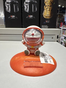 Doraemon Astronaut Phone Stand Figure - 10cm Collectible Desk Accessory