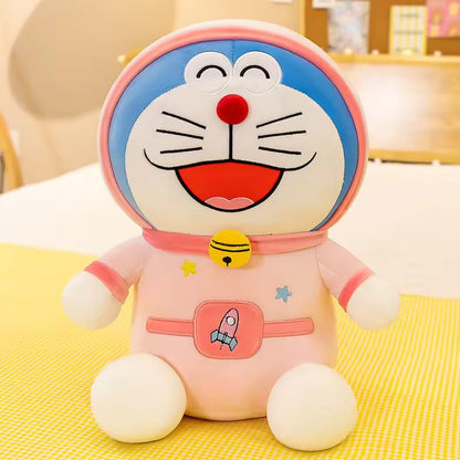 Doraemon Soft Toy for Girl Kids Action Figure, Soft Lovable Hugable Cute Giant Life Size Plush & Stuffed Toys Birthday Gifts Home Decoration Toys (Size 25 cm) (Pink)