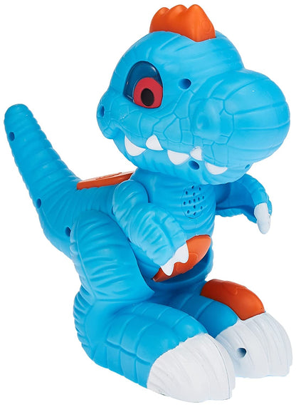 Dragon-I Junior Megasaur Touch and Talk Dinosaur Toy - Blue