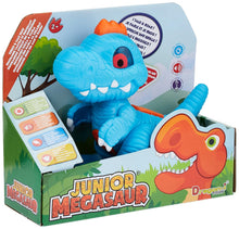 Dragon-I Junior Megasaur Touch and Talk Dinosaur Toy - Blue