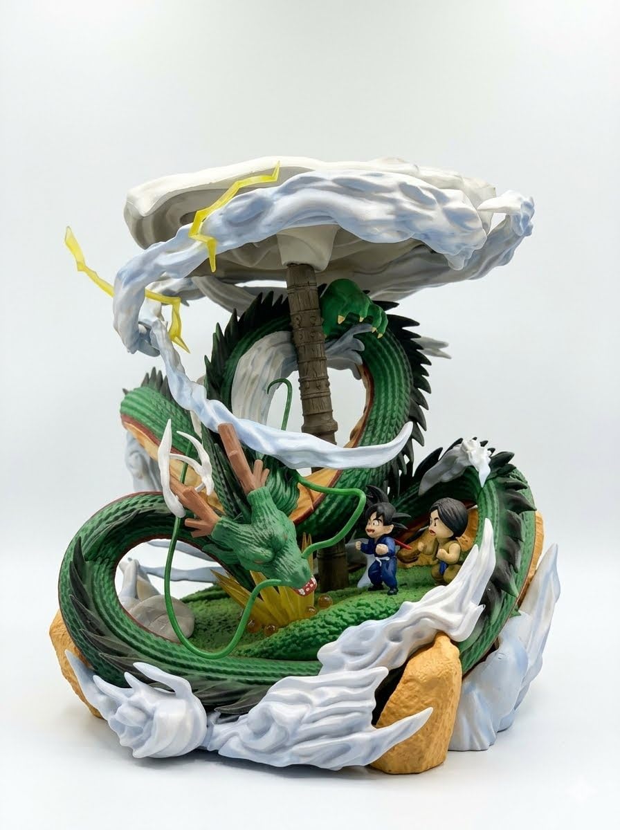 Dragon Ball Shenron Summoning Scene Figurine