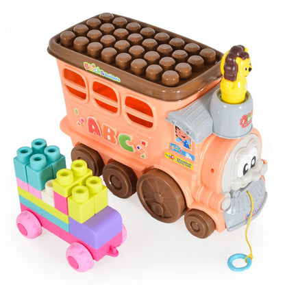 Multifunctional Blocks Train with Soft Rubber Building Blocks – 23 Pcs