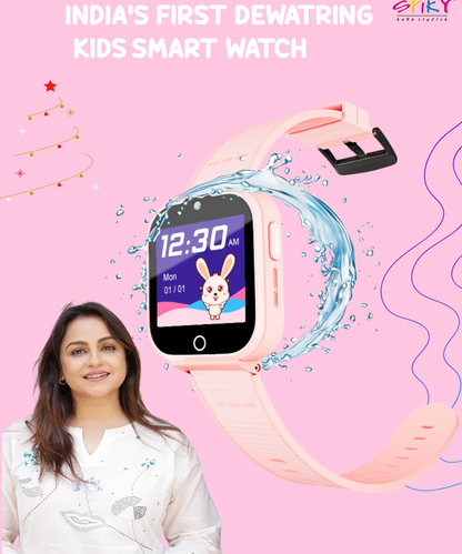 Spiky Cyclops 4g Voice Calling Kids Smartwatch