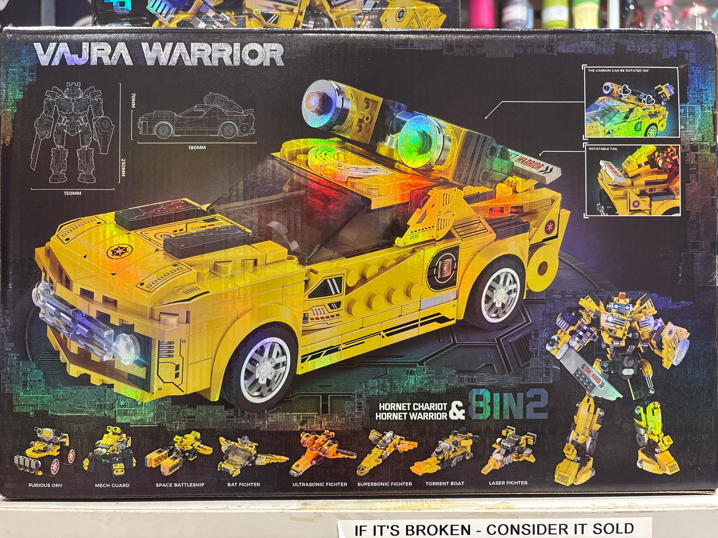 Transformer Bumblebee Block Set