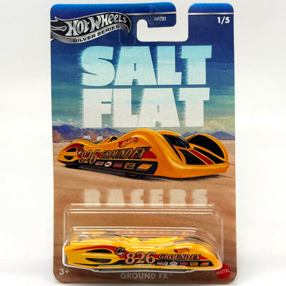 Hot Wheels Silver Series Salt Flat Racers Die-Cast Car - HRT81