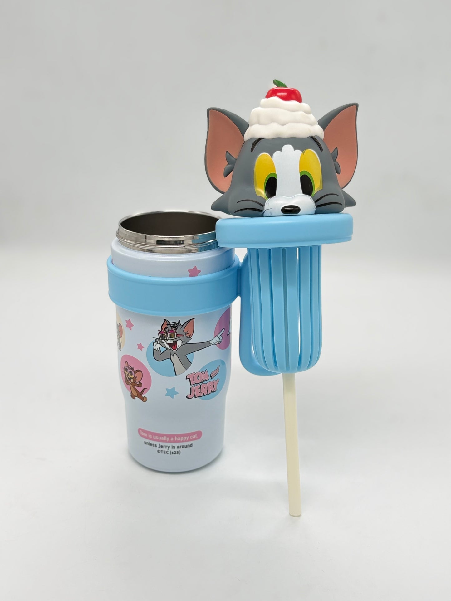 Disney Character 3D Lid Insulated Sipper Tumbler 800ml with Handle
