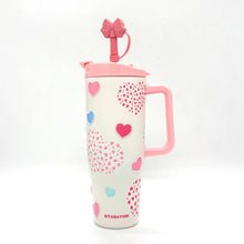 Sitarayuri Pearl Insulated Tumbler with Bow Charm and Handle