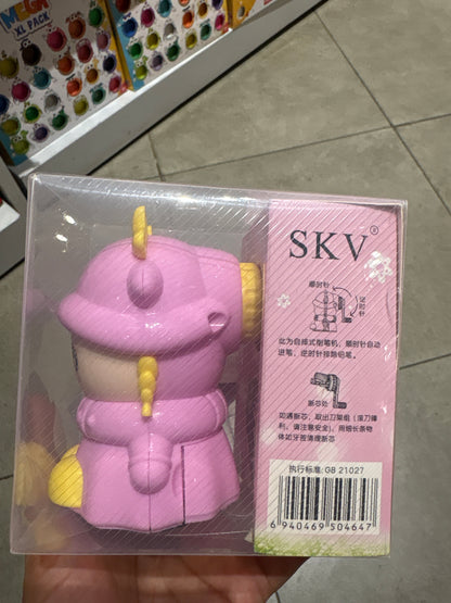 Cute Doll Mechanical Pencil Sharpener