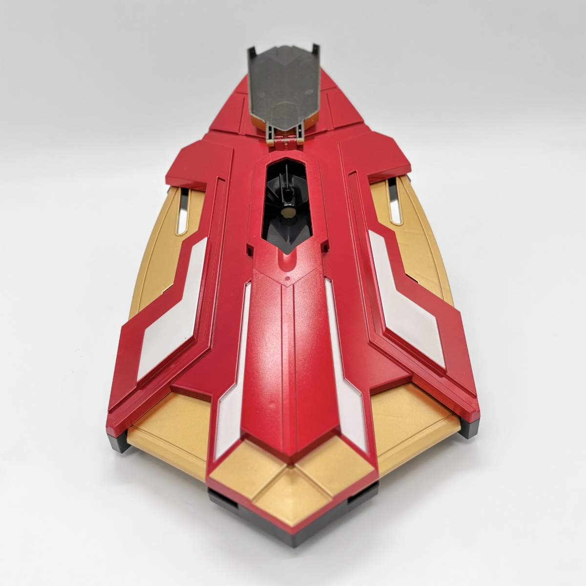 Iron Man Shield Water Bullet Launcher Toy with Light and Sound Effects
