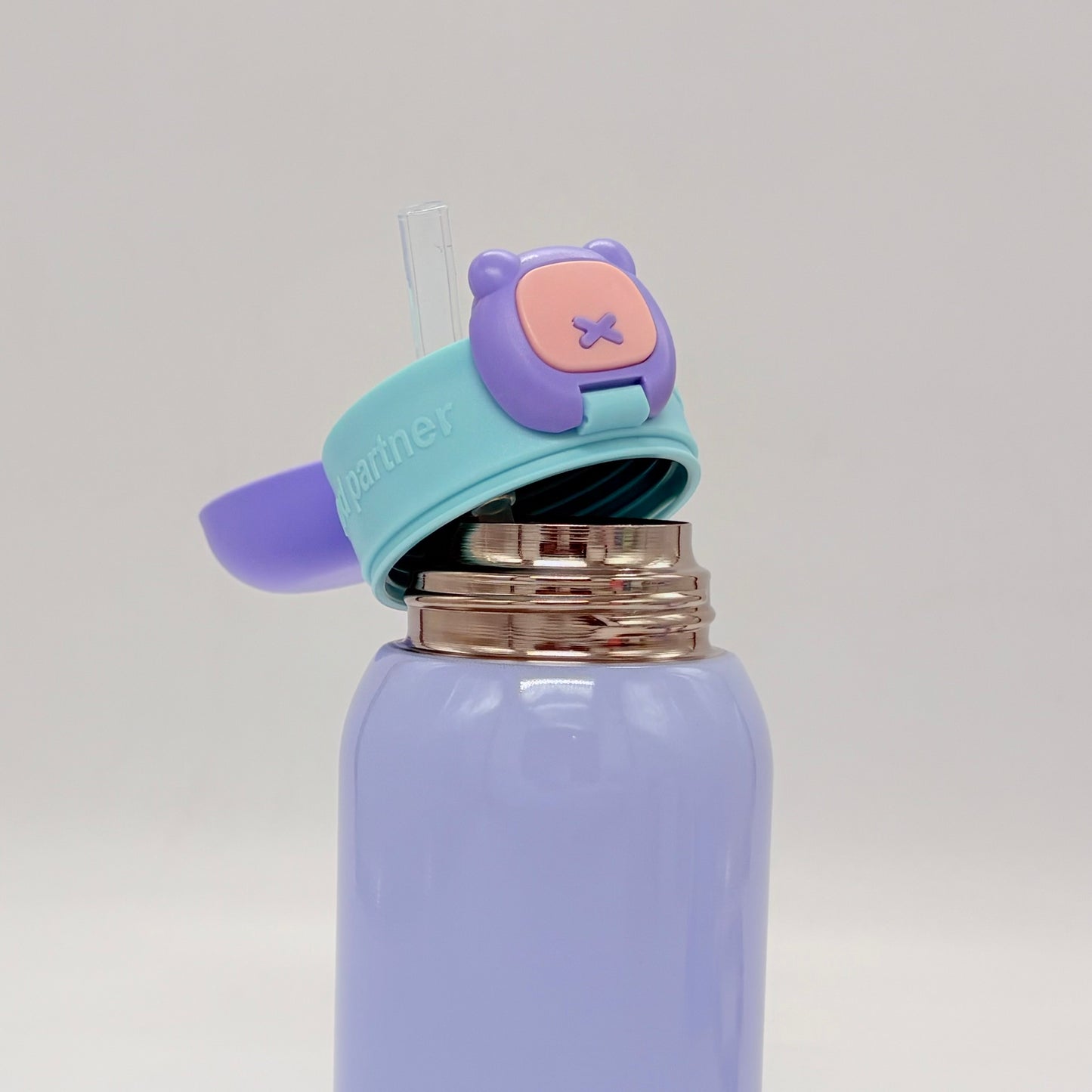 Cartoon Insulated Sipper Double Wall Bottle 500ml