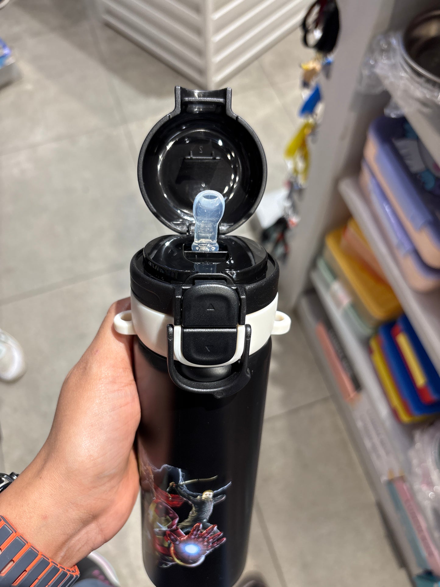 Cartoon Characters Kids 500ml Single Wall Bottle