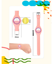 Spiky EVA A39 Dual-Tone Analog Watch