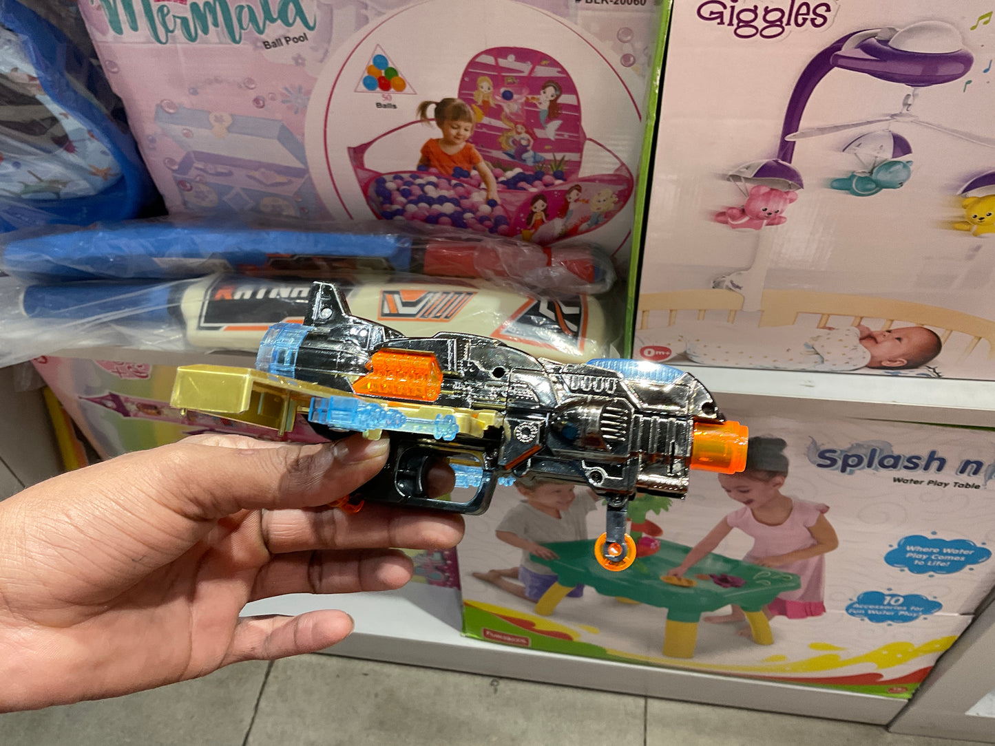 Transforming Space Blaster Toy – 2-in-1 Play Gun & Aircraft (3+ Years)