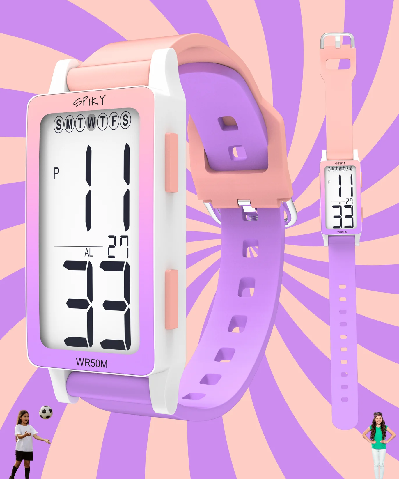 Spiky Spkeva44 Digital Sports Watch for Kids