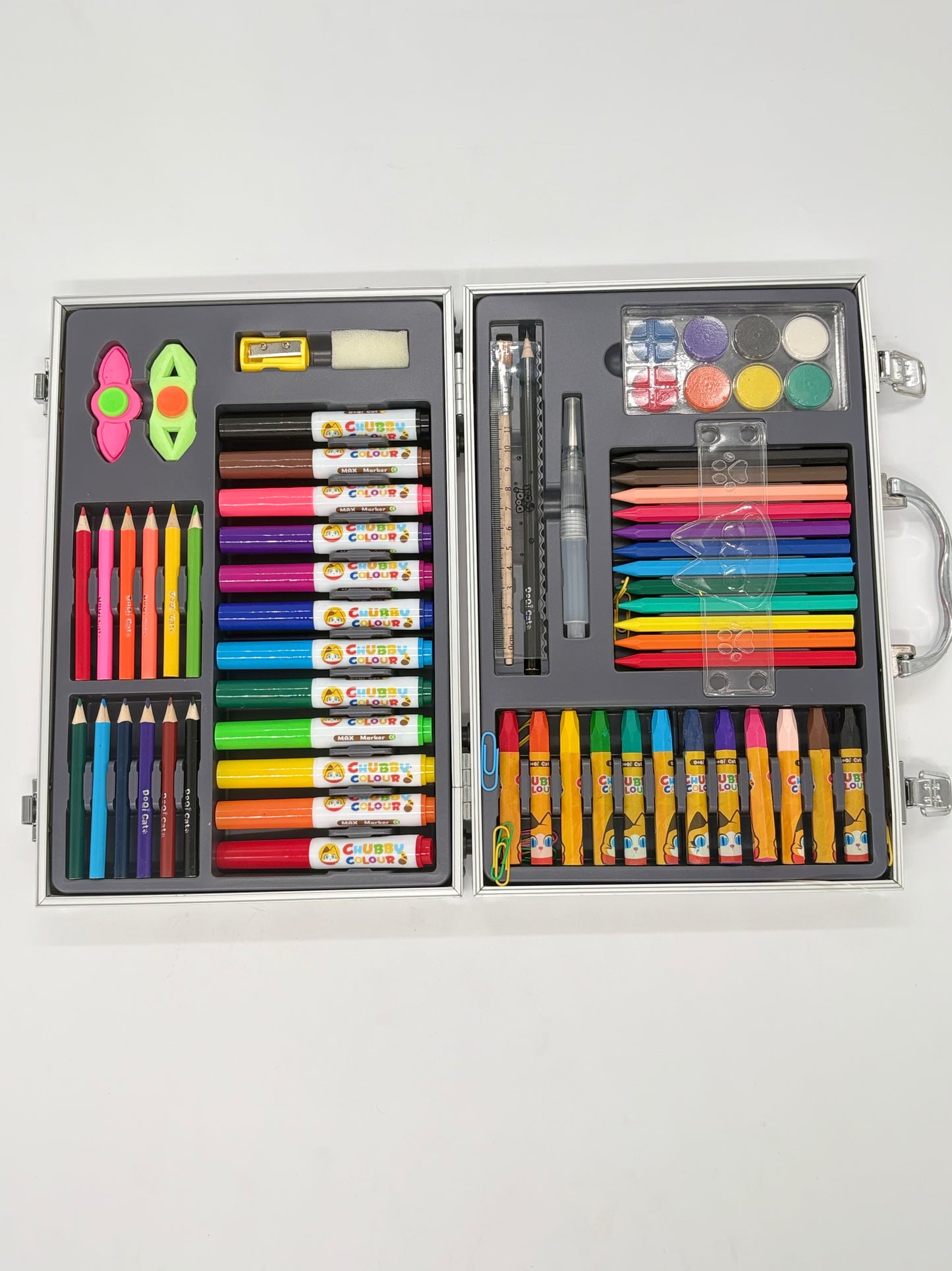 Inspiration Art Set – 90 Pcs in Aluminium Carry Case