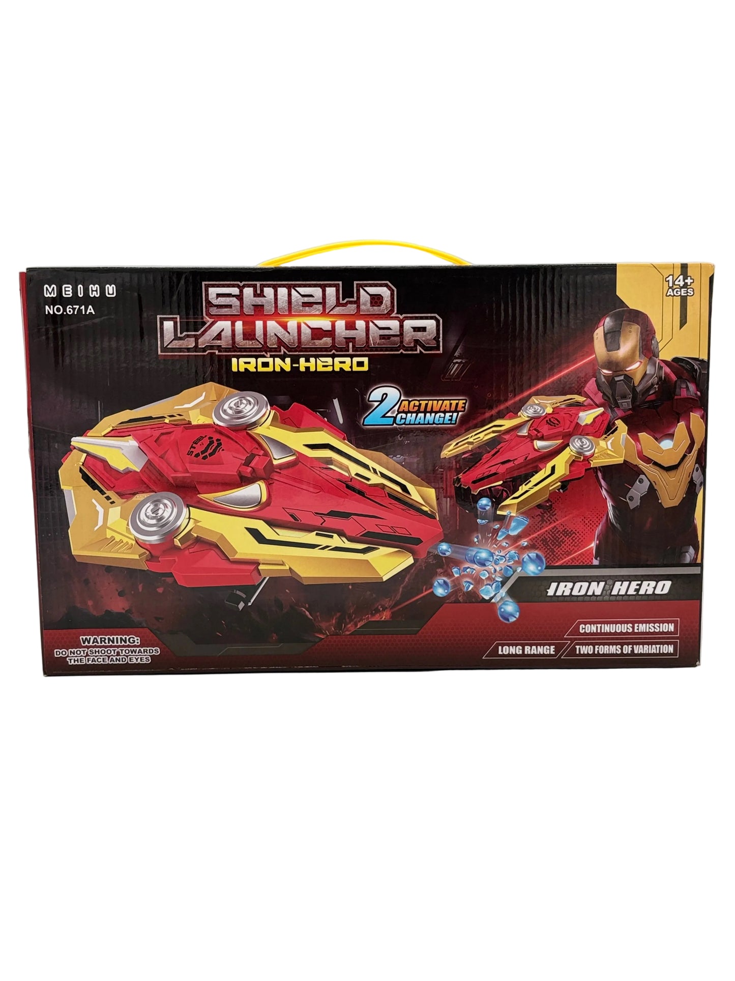 Shield Launcher Ironman with Water Bullet