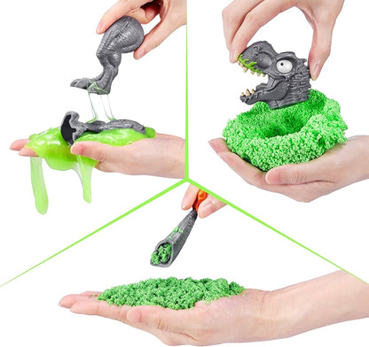 Zuru Smashers Mini Jurassic Light- Up Dino Collectible Egg