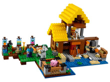 Brick My World Minecraft Farm Cottage Mega Blocks 840 Pcs - Building Set for Ages 6+