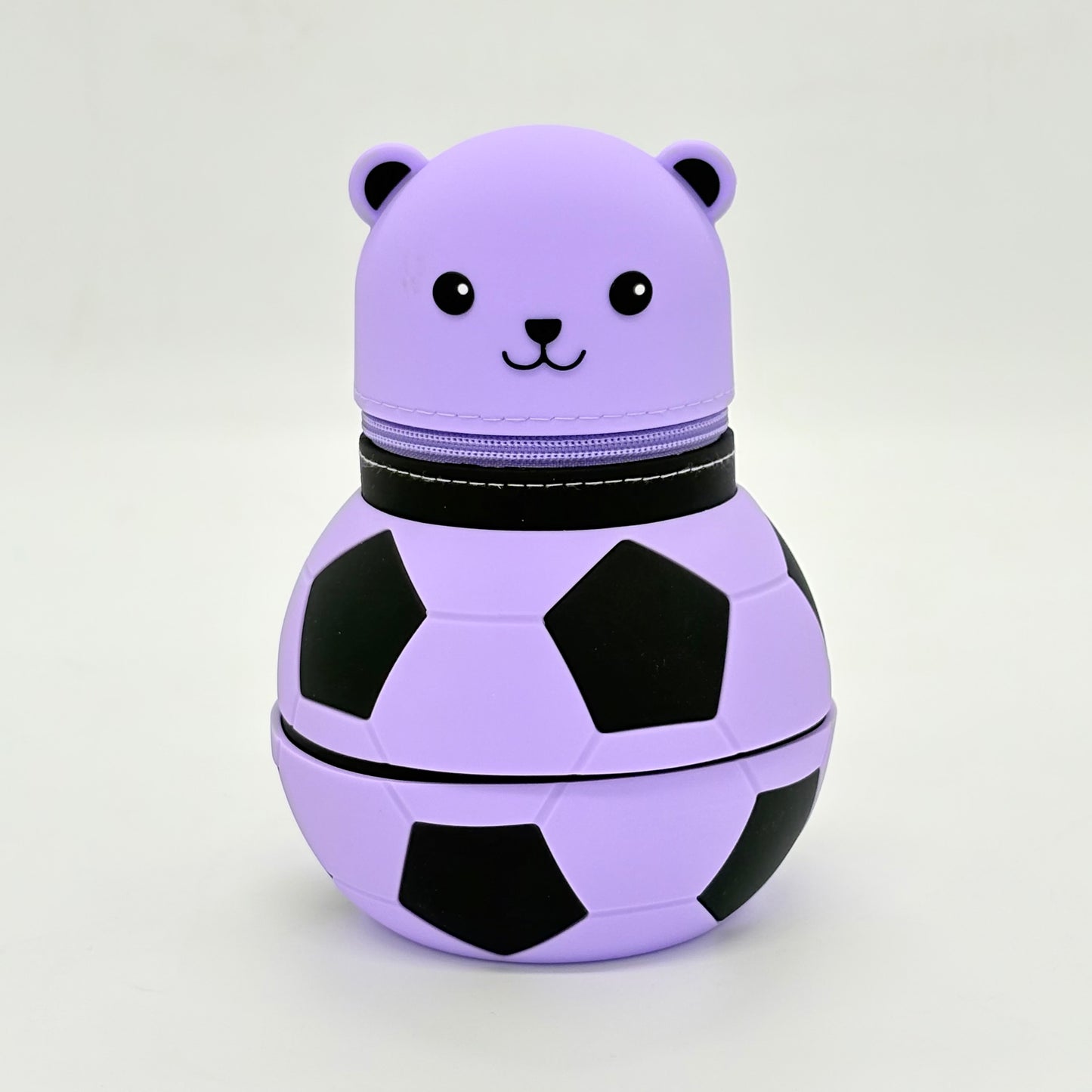 Expandable Silicone Bear Ball Pen Case