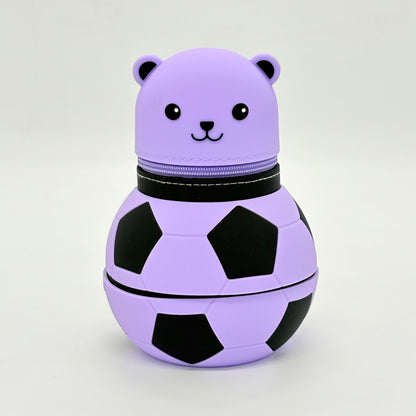 Expandable Silicone Bear Ball Pen Case