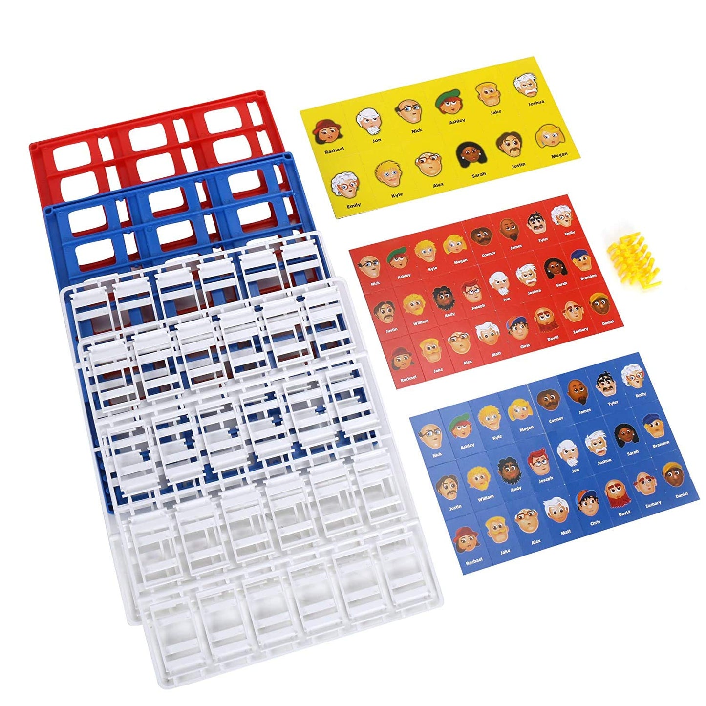 Hasbro Guess Who Original Classic Guessing Board Games for Kids 6Y+, Multicolour