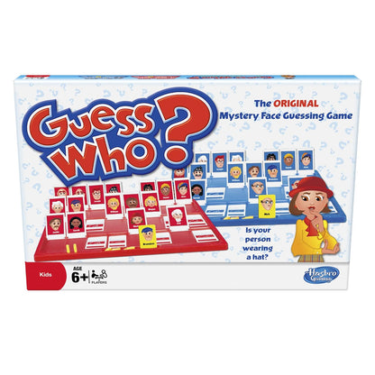 Hasbro Guess Who Original Classic Guessing Board Games for Kids 6Y+, Multicolour