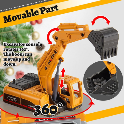 Transport Truck JCB Toy For Kids