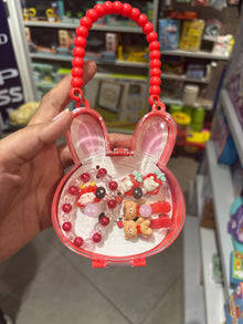Red Bunny Shape Kids Jewellery & Accessories