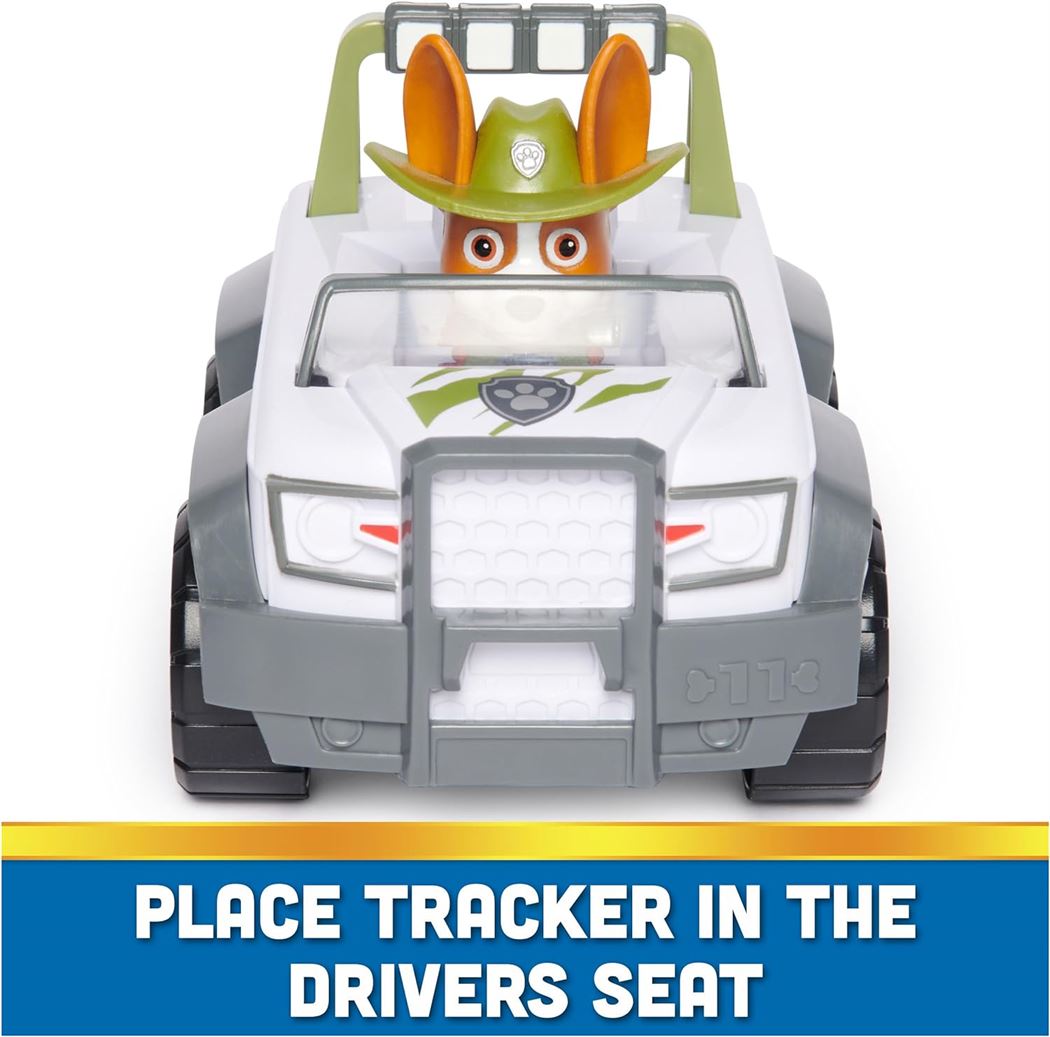 Funskool Paw Patrol Tracker Jungle Cruiser with Tracker Action Figure