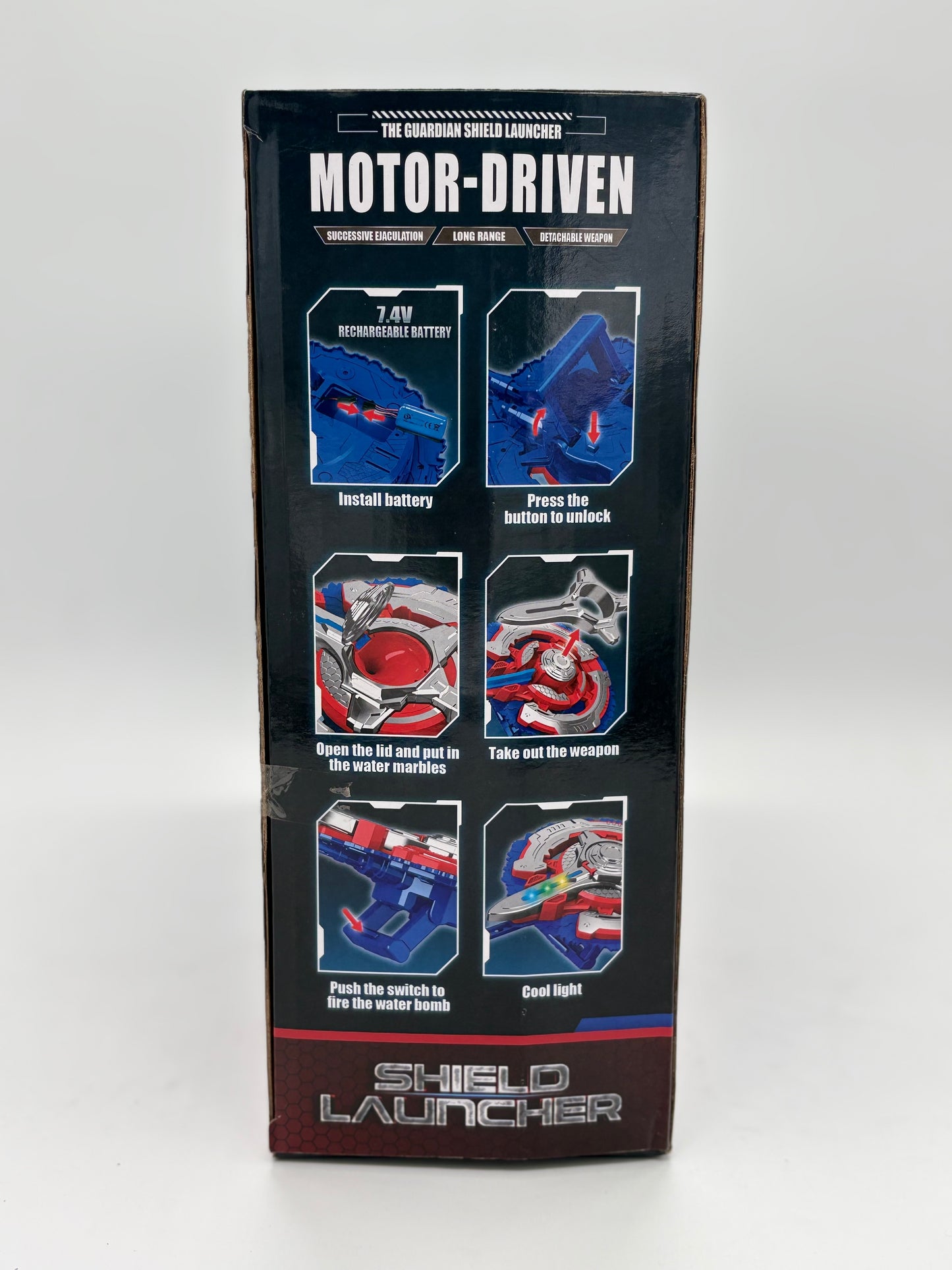 Optimus Prime Shield Launches Hydrogel Balls