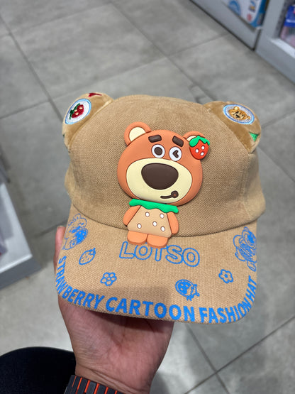 Lotso Strawberry Cartoon Fashion Cap