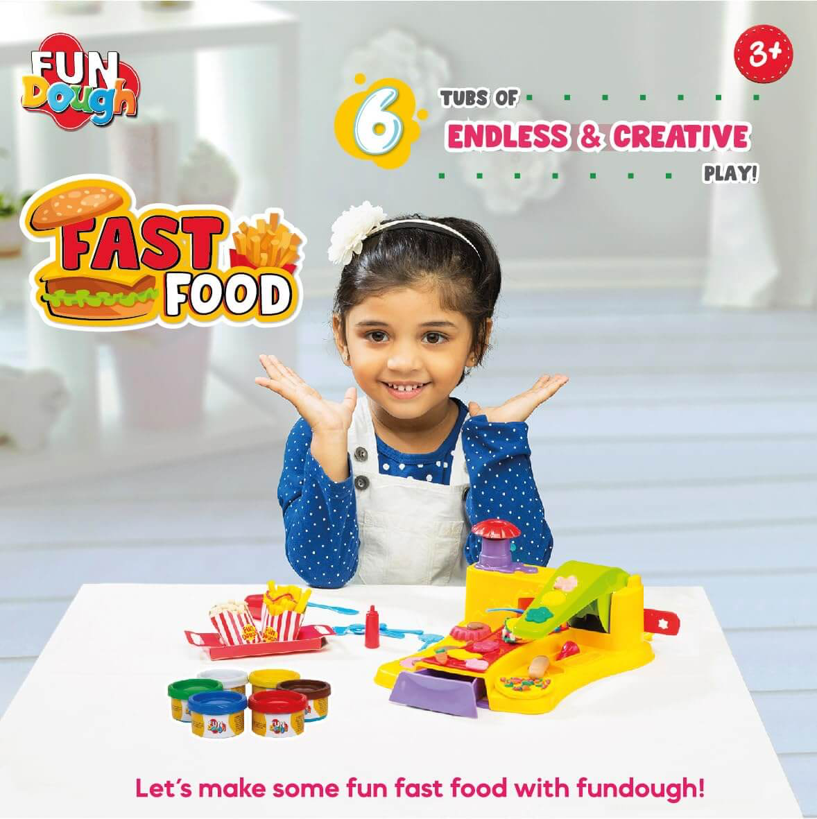 Funskool Fun Dough Fast Food