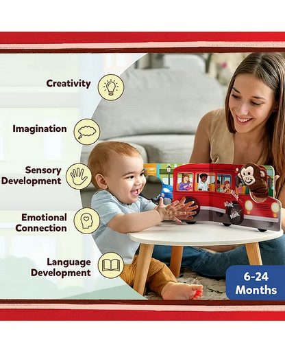 Skillmatics Puppet Book The Wheels On The Bus