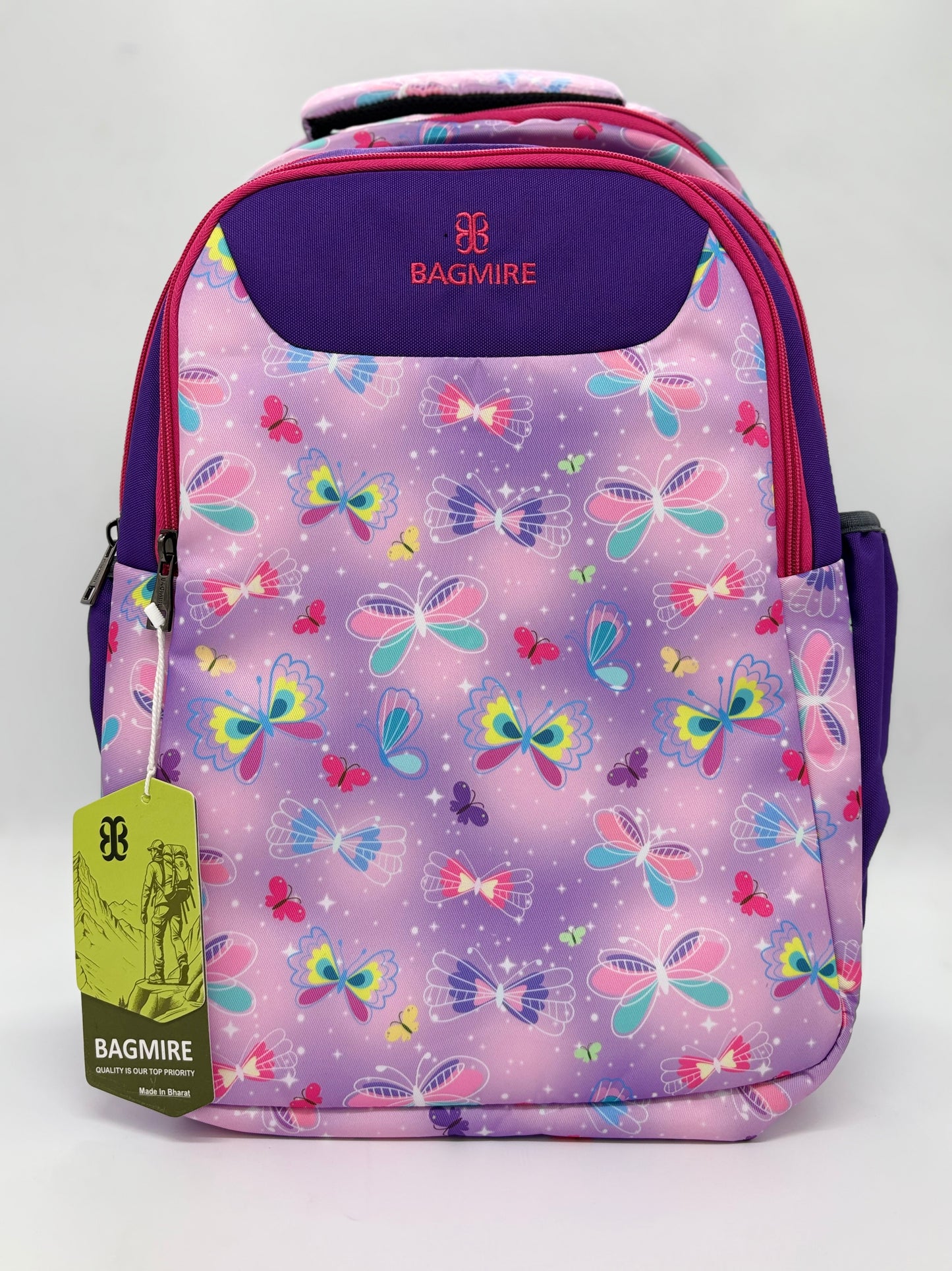 Bagmire School Bags with 3 Zippers